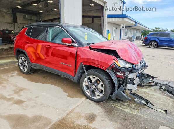 3C4NJDCB2KT800876 2019 JEEP COMPASS Red Առջևի աջ