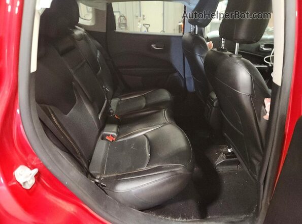 3C4NJDCB2KT854582 2019 JEEP COMPASS Red Vista de los asientos traseros