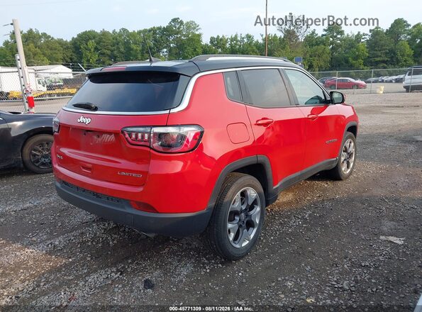 3C4NJDCB2MT544547 2021 JEEP COMPASS Red უკანა მარჯვენა