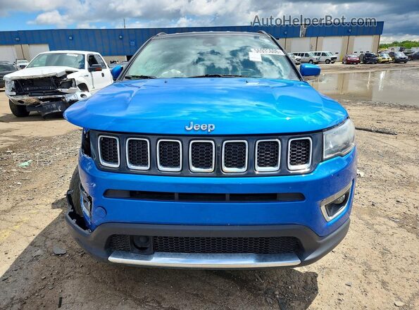 3C4NJDCB2MT550588 2021 JEEP COMPASS Blue Vista frontal