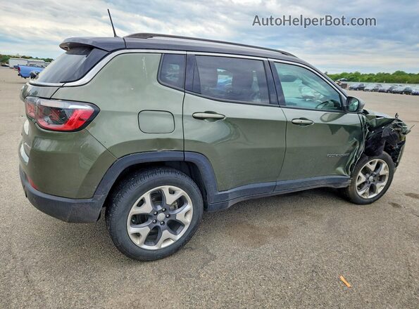 3C4NJDCB2MT558917 2021 JEEP COMPASS Green Tył prawy