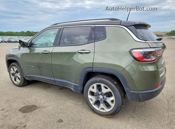 3C4NJDCB2MT558917 2021 JEEP COMPASS Green Tył lewy