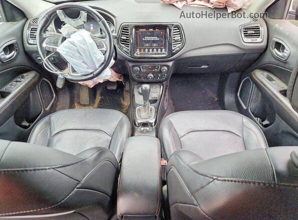 3C4NJDCB2MT558917 2021 JEEP COMPASS Green Widok deski rozdzielczej