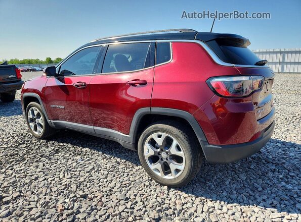 3C4NJDCB2MT598804 2021 JEEP COMPASS Red Հետևի ձախ