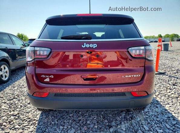 3C4NJDCB2MT598804 2021 JEEP COMPASS Red Հետևի տեսք