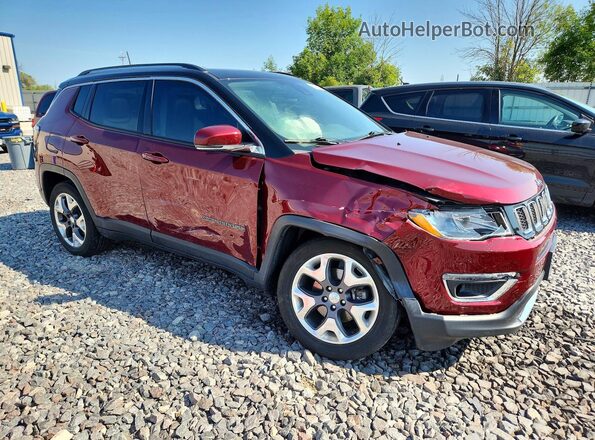 3C4NJDCB2MT598804 2021 JEEP COMPASS Red Առջևի աջ