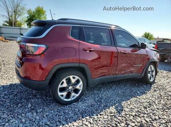 3C4NJDCB2MT598804 2021 JEEP COMPASS Red Հետևի աջ