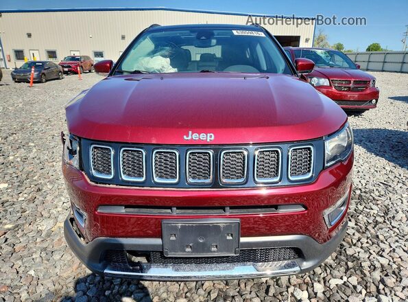 3C4NJDCB2MT598804 2021 JEEP COMPASS Red Դիմացի տեսք