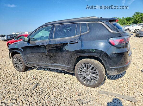 3C4NJDCB2NT156767 2022 JEEP COMPASS Черный Задняя левая четверть