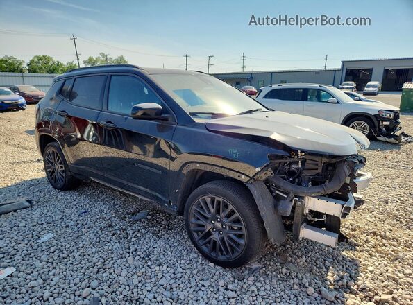 3C4NJDCB2NT156767 2022 JEEP COMPASS Черный Передняя правая четверть