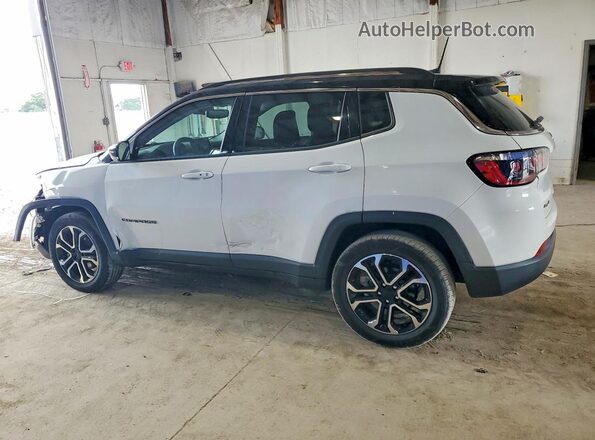 3C4NJDCB2NT181507 2022 JEEP COMPASS Белый Задняя левая четверть