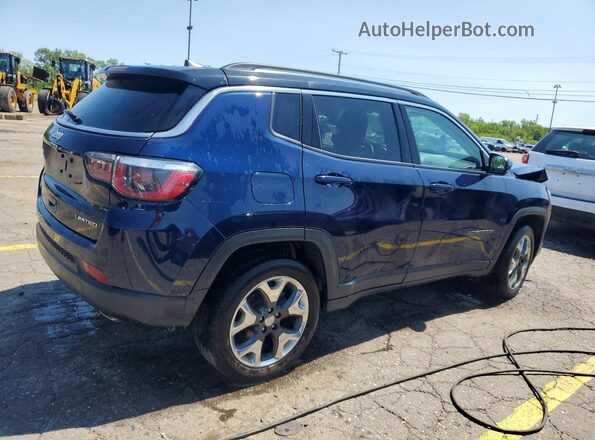3C4NJDCB3JT354428 2018 JEEP COMPASS Blue Tył prawy