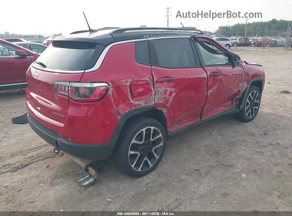 3C4NJDCB3JT470776 2018 JEEP COMPASS Red Հետևի աջ