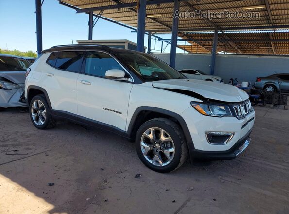 3C4NJDCB3KT669859 2019 JEEP COMPASS White Առջևի աջ