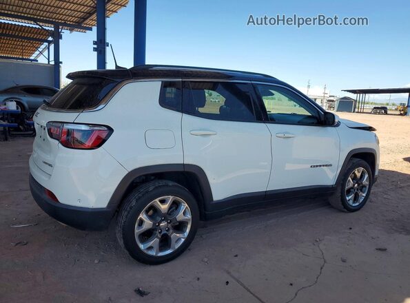 3C4NJDCB3KT669859 2019 JEEP COMPASS White Հետևի աջ