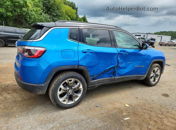 3C4NJDCB3MT539535 2021 JEEP COMPASS Blue Задня права чверть