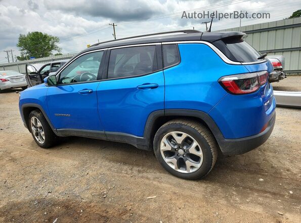 3C4NJDCB3MT539535 2021 JEEP COMPASS Blue Задня ліва чверть