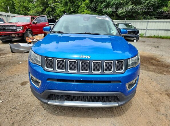3C4NJDCB3MT539535 2021 JEEP COMPASS Blue Вид спереду