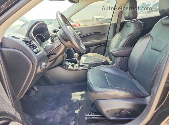 3C4NJDCB3MT555590 2021 JEEP COMPASS Black Vista interior delantera