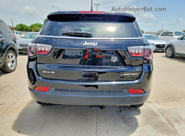 3C4NJDCB3MT555590 2021 JEEP COMPASS Black Vista trasera