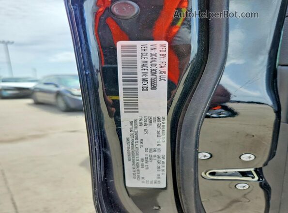 3C4NJDCB3MT555590 2021 JEEP COMPASS Black Vista de la etiqueta del VIN