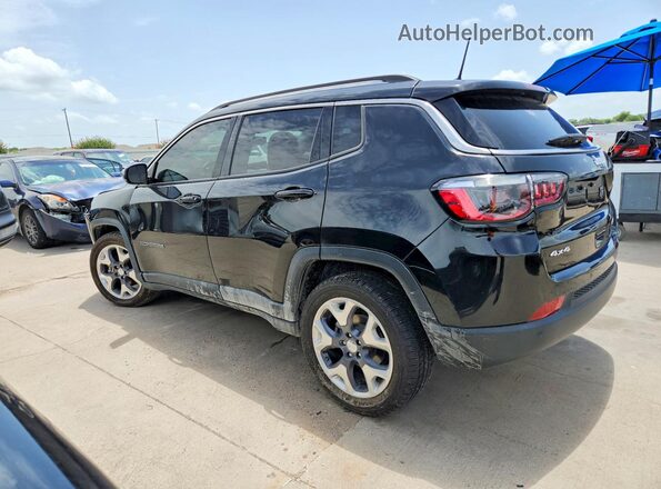 3C4NJDCB3MT555590 2021 JEEP COMPASS Black Trasero izquierdo