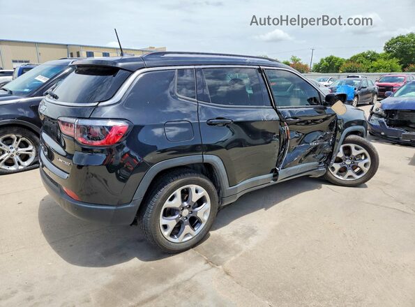 3C4NJDCB3MT555590 2021 JEEP COMPASS Black Trasero derecho