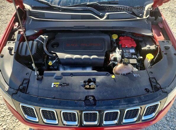 3C4NJDCB3MT579629 2021 JEEP COMPASS Red Շարժիչի բաժամունքի տեսք