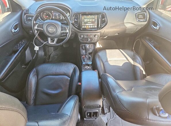 3C4NJDCB3MT579629 2021 JEEP COMPASS Red Առջևի վահանակի տեսք