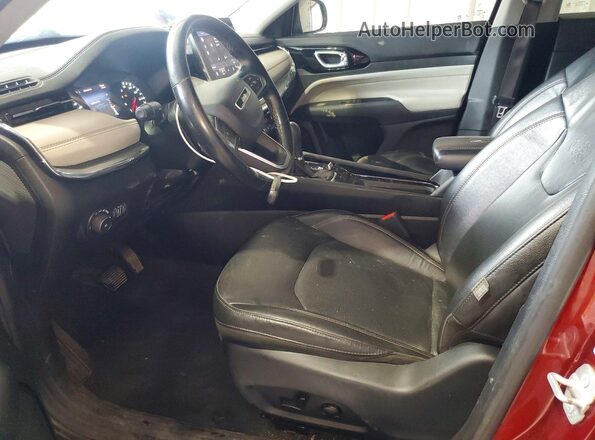 3C4NJDCB3NT101955 2022 JEEP COMPASS Maroon წინა სალონის ხედი
