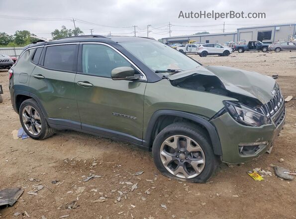 3C4NJDCB4JT398048 2018 JEEP COMPASS Green Передня права чверть