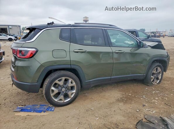 3C4NJDCB4JT398048 2018 JEEP COMPASS Green Задня права чверть