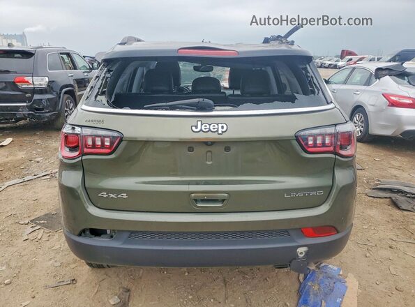 3C4NJDCB4JT398048 2018 JEEP COMPASS Green Вид ззаду