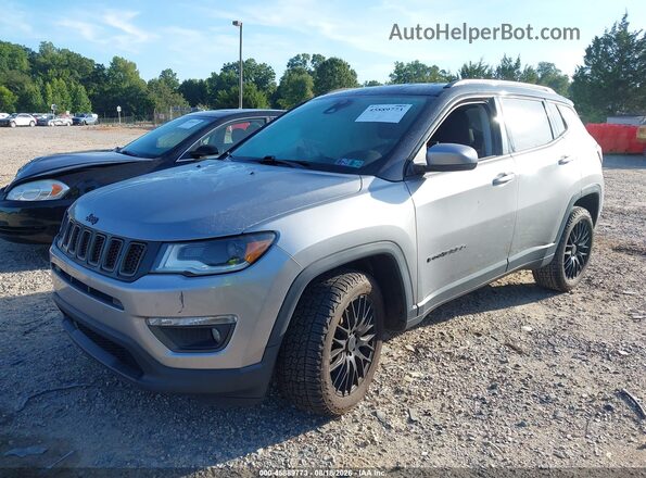 3C4NJDCB4KT659714 2019 JEEP COMPASS Серый Передняя левая четверть