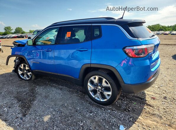 3C4NJDCB4LT106675 2020 JEEP COMPASS Blue Tył lewy