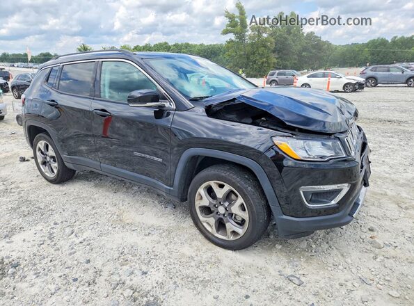 3C4NJDCB4LT164463 2020 JEEP COMPASS Черный Передняя правая четверть