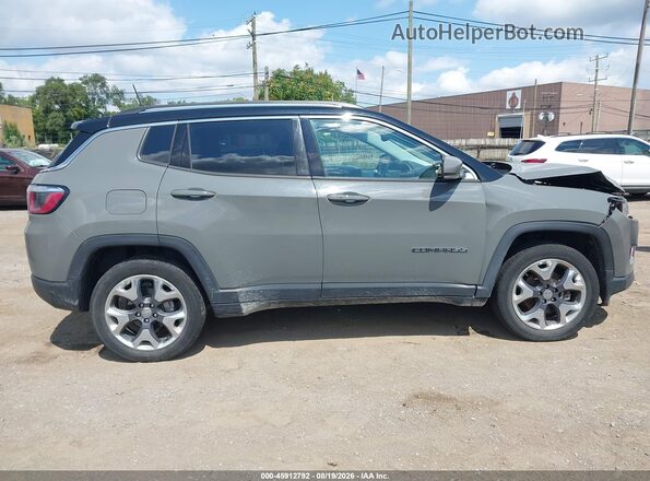 3C4NJDCB4LT227917 2020 JEEP COMPASS Gray Widok wnętrza z tyłu