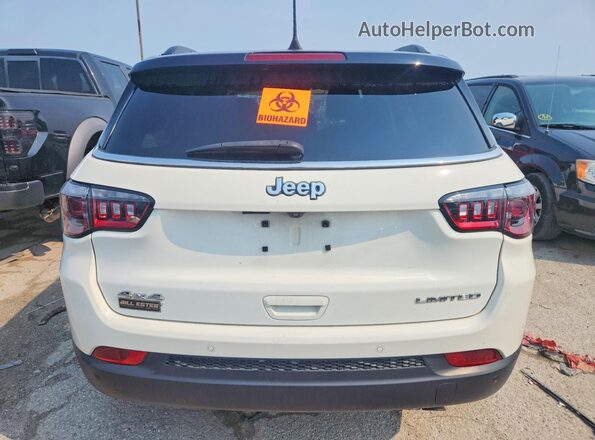 3C4NJDCB4LT245883 2020 JEEP COMPASS White Вид ззаду