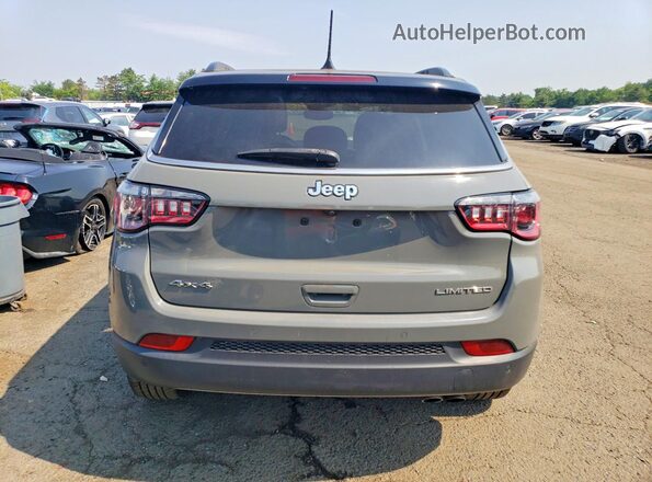 3C4NJDCB4MT535588 2021 JEEP COMPASS Gray Vista trasera