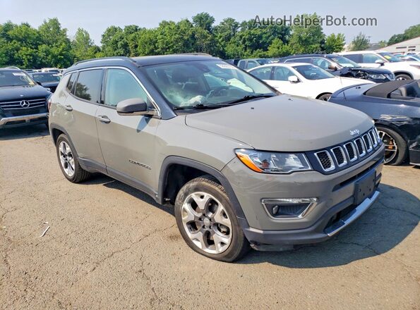 3C4NJDCB4MT535588 2021 JEEP COMPASS Gray Delantero derecho