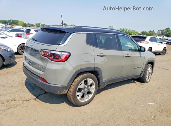 3C4NJDCB4MT535588 2021 JEEP COMPASS Gray Trasero derecho