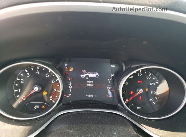 3C4NJDCB4MT535588 2021 JEEP COMPASS Gray Vista del cuadro de instrumentos