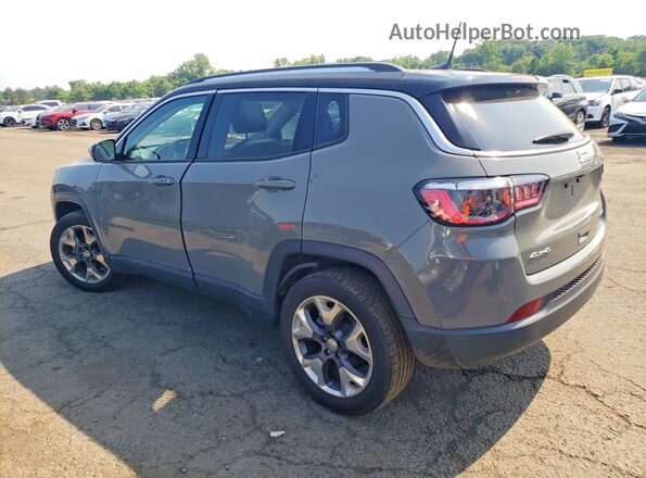3C4NJDCB4MT535588 2021 JEEP COMPASS Gray Trasero izquierdo