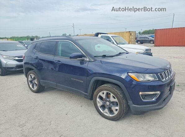 3C4NJDCB4MT586816 2021 JEEP COMPASS Синий Передняя правая четверть