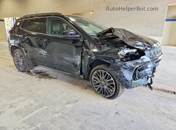 3C4NJDCB4NT140859 2022 JEEP COMPASS Black Передня права чверть
