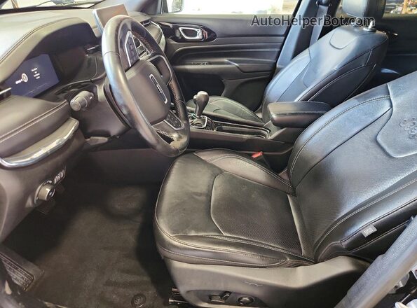 3C4NJDCB4NT140859 2022 JEEP COMPASS Black Вид салону спереду