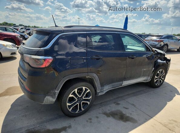 3C4NJDCB4NT155524 2022 JEEP COMPASS Black Tył prawy
