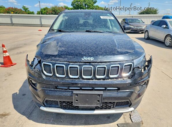 3C4NJDCB4NT155524 2022 JEEP COMPASS Black Widok z przodu