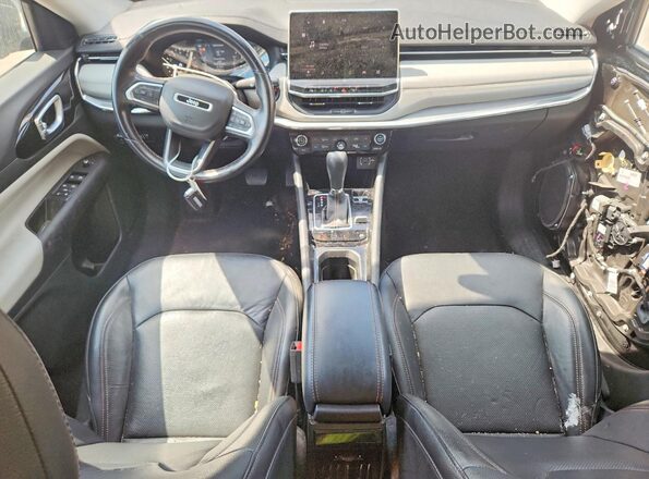 3C4NJDCB4NT155524 2022 JEEP COMPASS Black Widok deski rozdzielczej