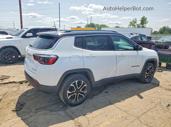 3C4NJDCB4NT158438 2022 JEEP COMPASS Белый Задняя правая четверть